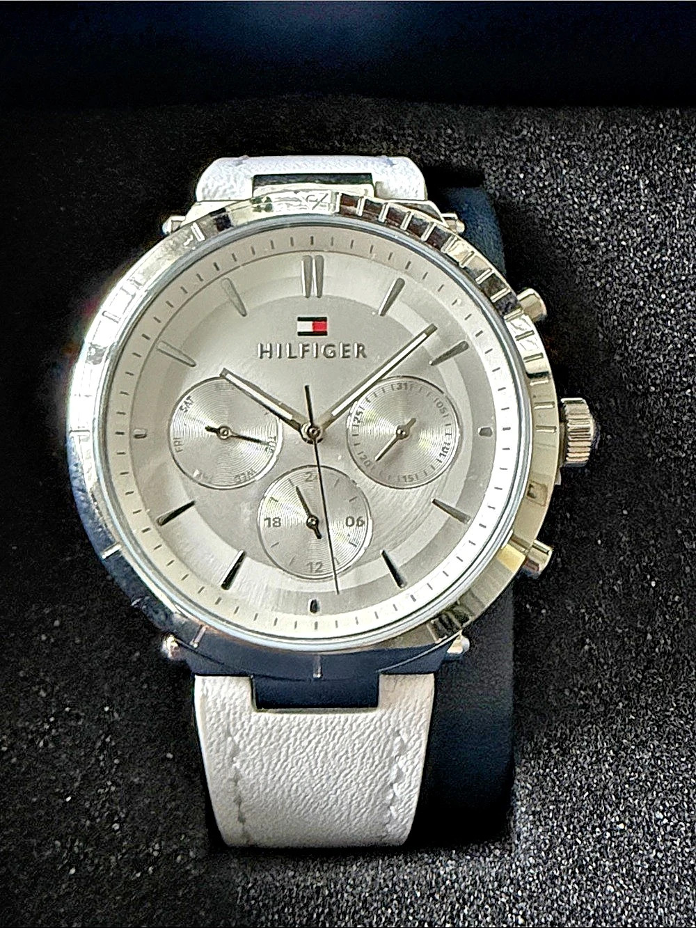 Tommy Hilfiger  White Leather Watch